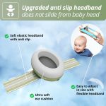 Alpine Muffy Baby Ear Protection for Babies and Toddlers up to 36 Months - CE & ANSI Certified - Noise Reduction Earmuffs - Comfortable Baby Headphones Against Hearing Damage & Improves Sleep - Black - Image 2